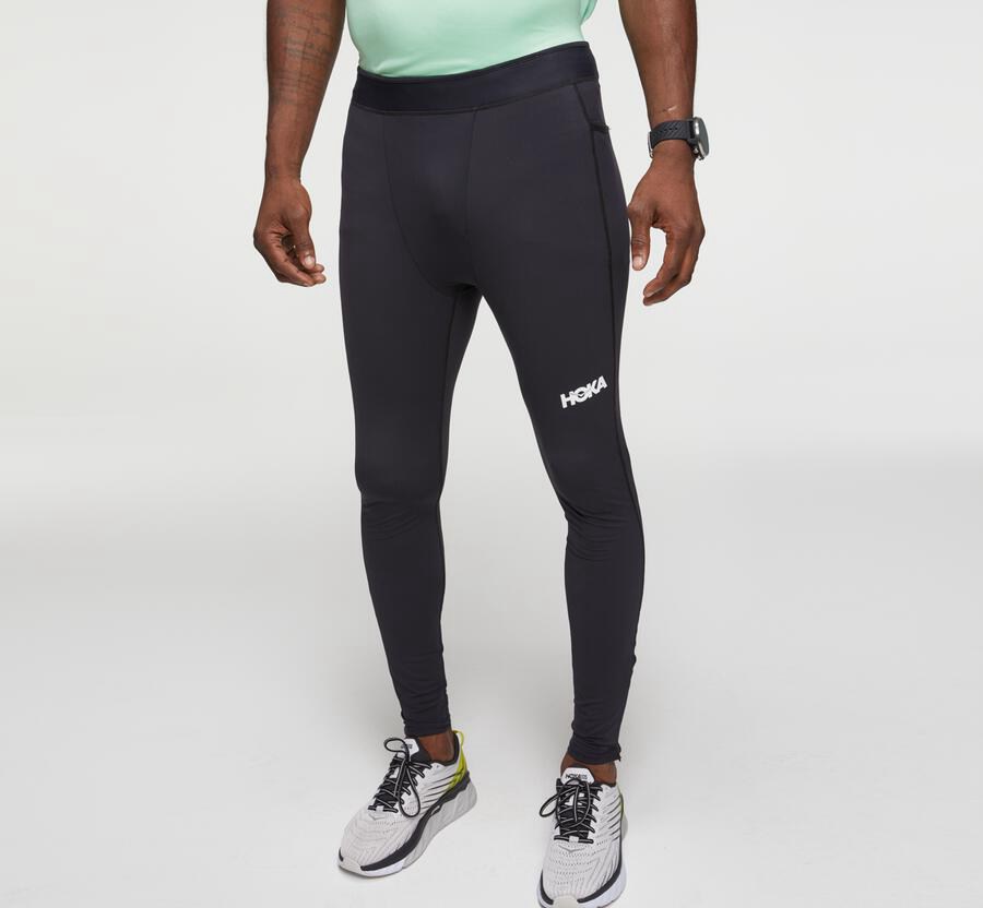 Hoka One One Bukser Herre - Performance Full Length Tight - Sort - 093725ZFI